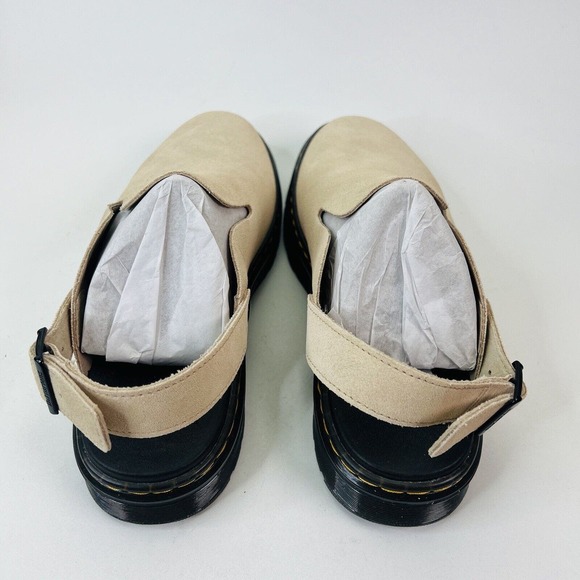 Dr. Martens Carlson Warm Sand Suede Mule / Sandal Men’s Size 10 Women’s Size 11 - Picture 6 of 7